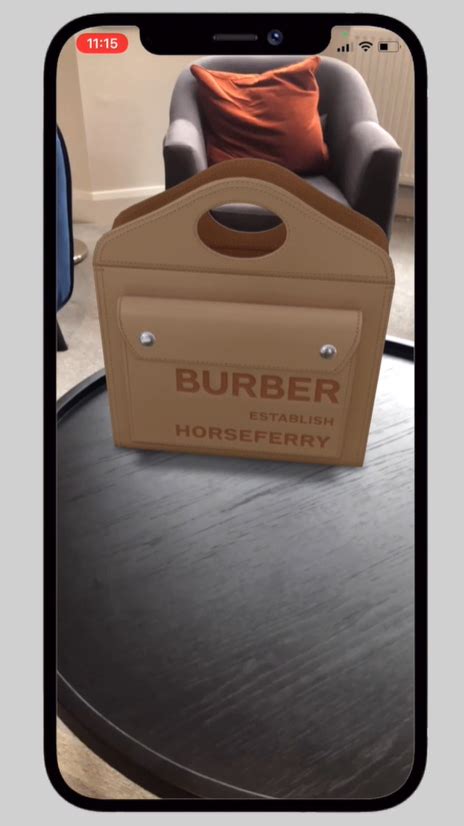 burberry bag ar|Burberry augmented reality.